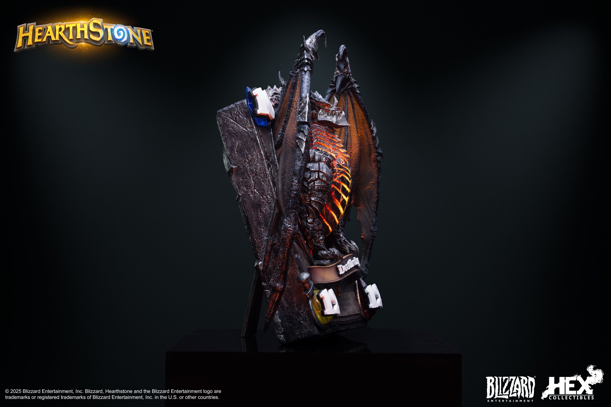 [สั่งจอง]HEX Collectibles : Deathwing Art Statue (Blizzard Hearthstone)