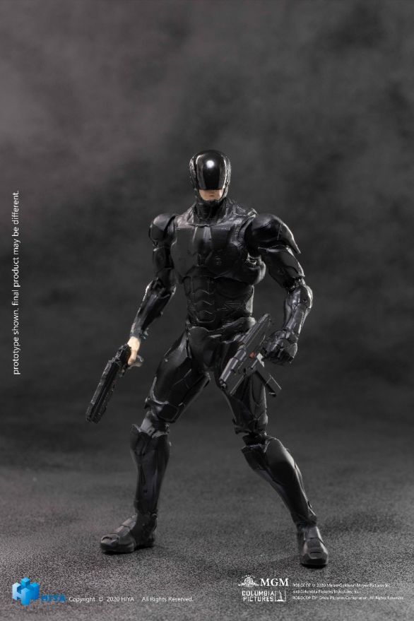 [สั่งจอง]Hiya LR0083 1/18 Exquisite Mini Series- ROBCOP 2014 ROBOCOP BLACK