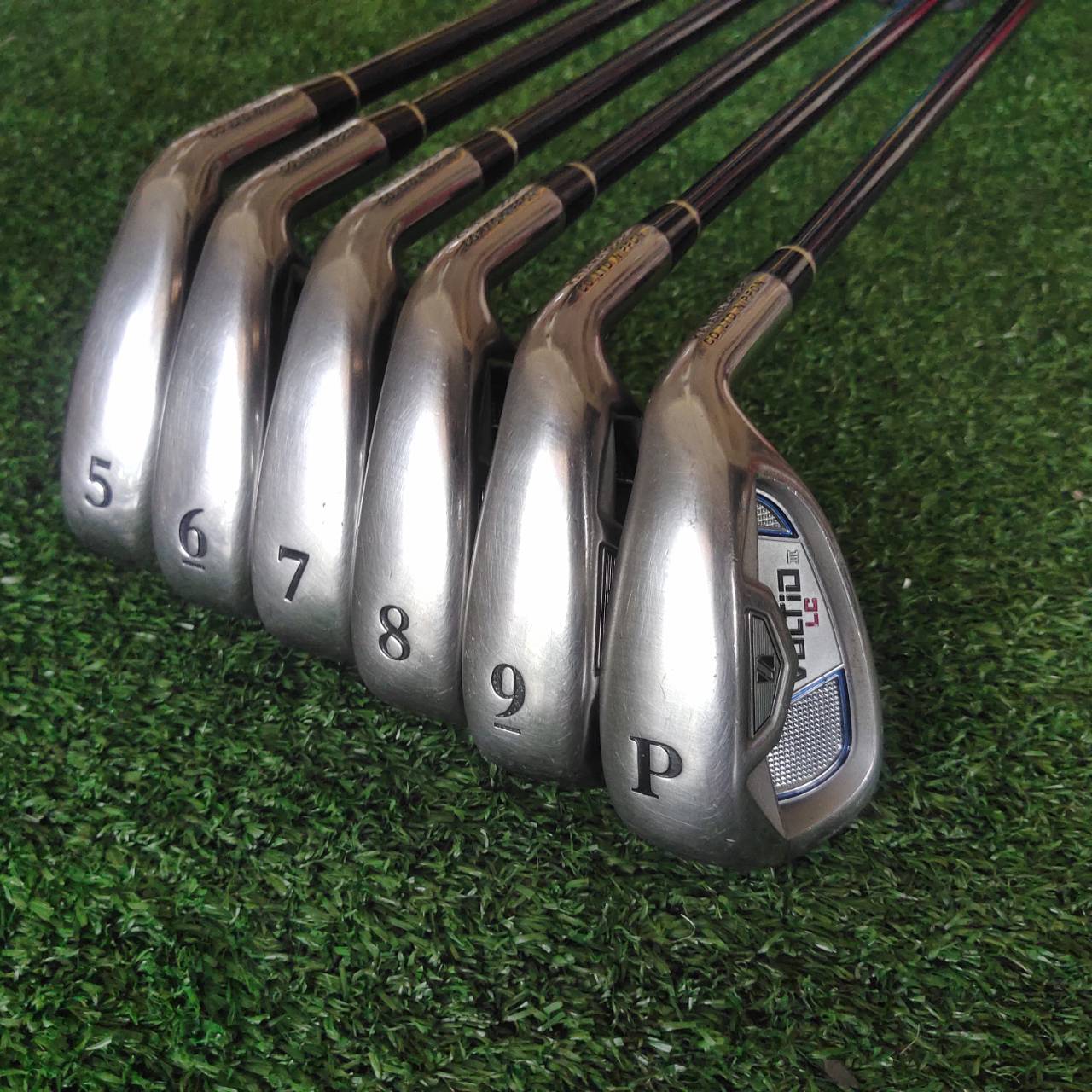 ชุดเหล็ก Katana Voltio III LC หน้าเด้ง!!! ตีไกลมาก!!! ก้าน TOUR AD ทั้งชุด!!!