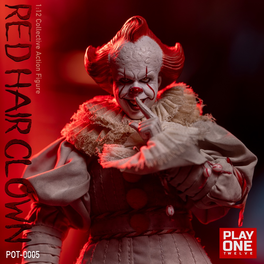 [สั่งจอง] Play One twelve POT-0005 1/12 ： Red Hair Clown