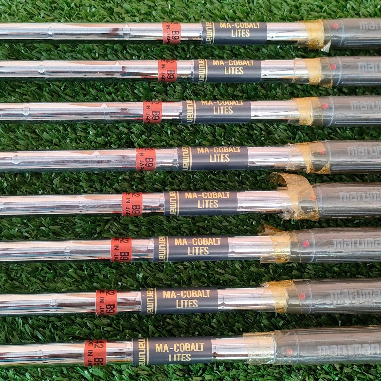 ชุดเหล็ก MARUMAN DEUX QUEENTES ของใหม่!! มีเหล็ก 4-9 เเละ PW SW ก้าน MA-COBALT LITES ไม้กอล์ฟมือหนึ่ง ของแท้ BY NakaraLuxurious