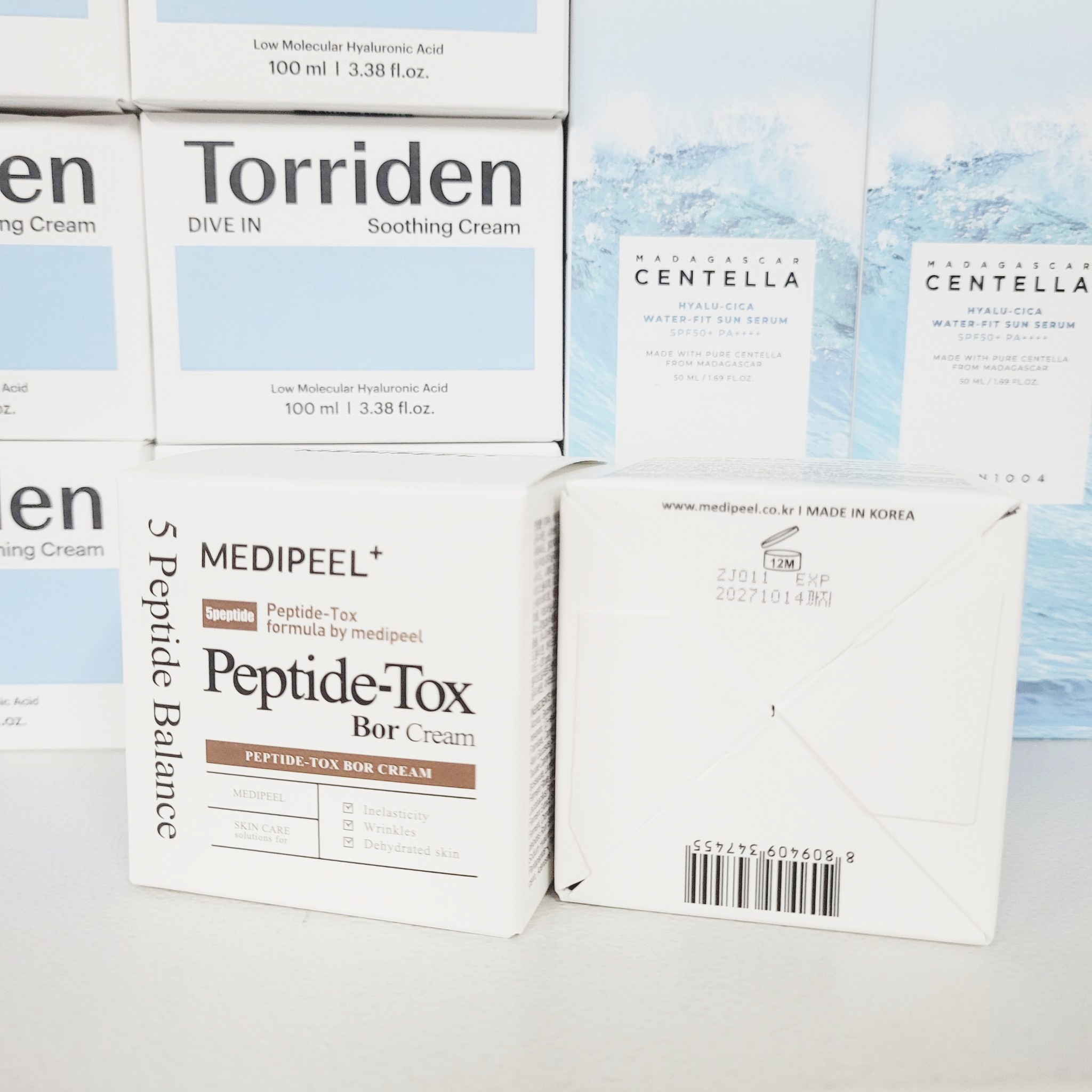 MEDI-PEEL Bortox Peptide Cream 50g ครีมบำรุงผิวหน้าสูตรเปปไทด์ต่อต้านวัย