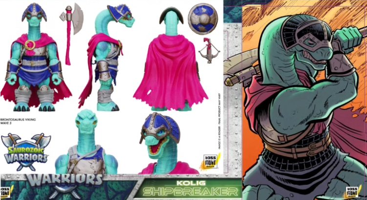 [สั่งจอง] BOSS FIGHT STUDIO 6" : SAUROZOIC WARRIORS
