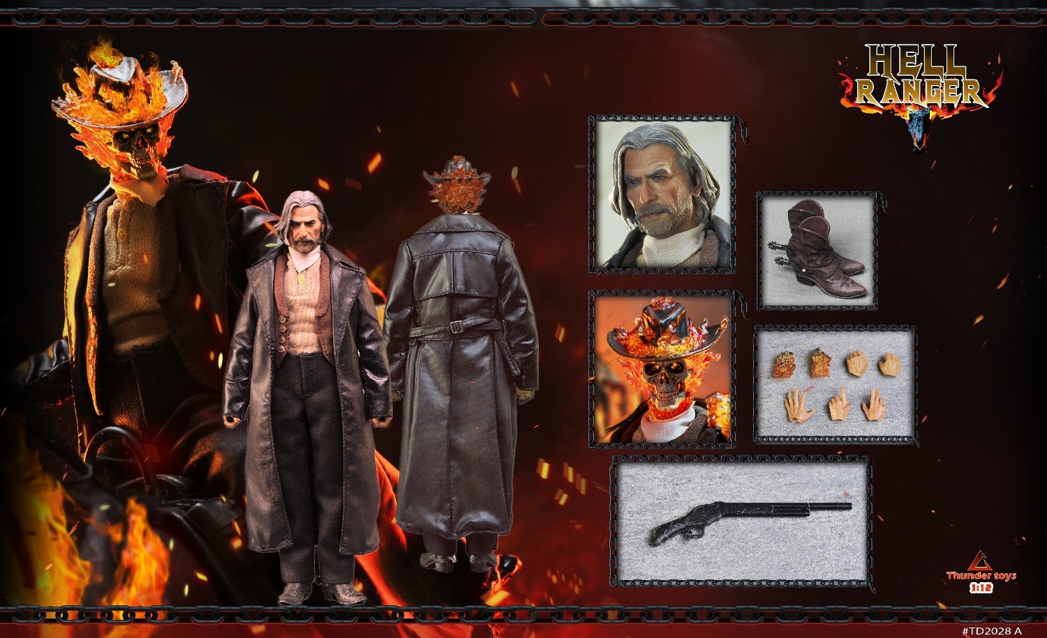 [สั่งจอง]Thunder Toys TD2023 : 1/12 Hell Ranger