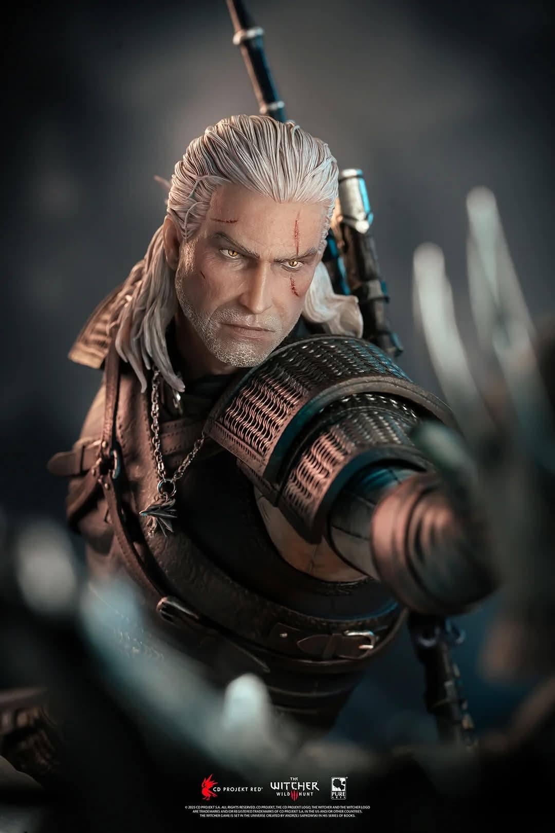 [สั่งจอง] PureArts : 1/6 Diorama - Geralt VS Eredin (The Witcher 3 : Wild Hunt)