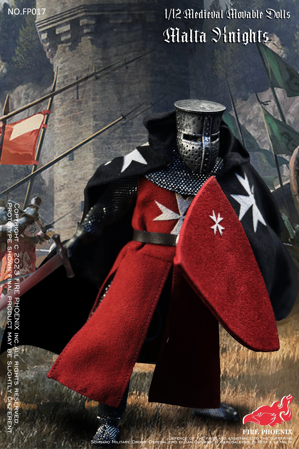 [สั่งจอง]FIRE PHOENIX 1/12 : Die-casting alloy Medieval