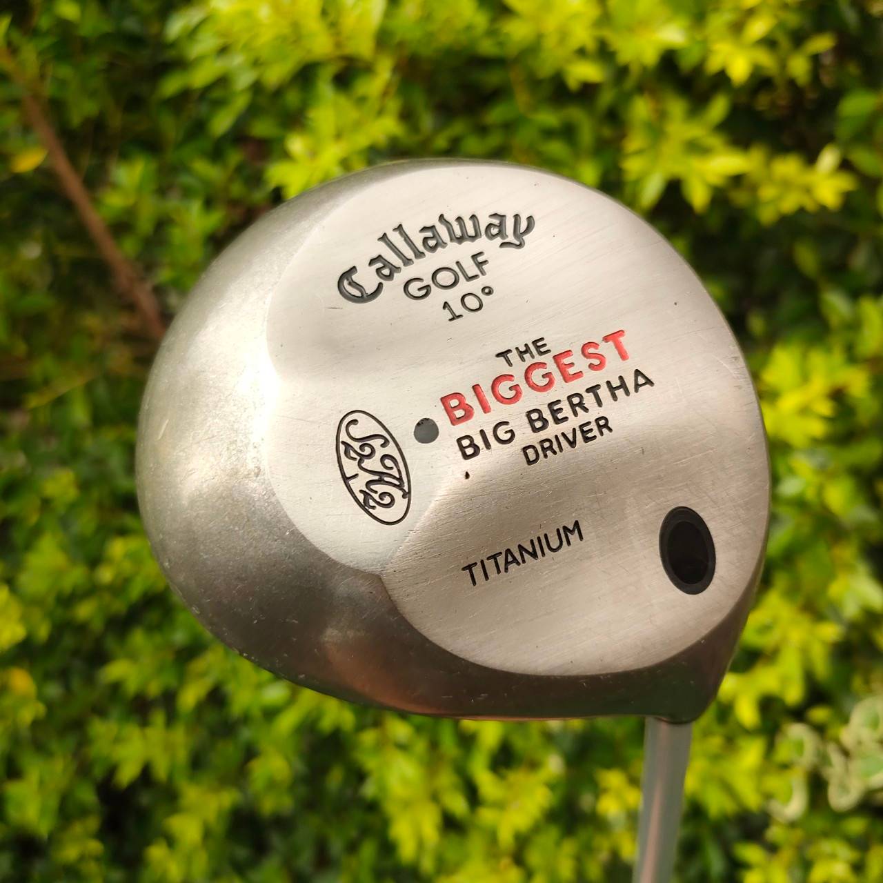 DRIVER CALLAWAY BIGGEST องศา10 ก้าน BIGGEST FLEX R เป็นตัวหัวใหญ่สุดในรุ่น หัว TITANIUM ตีไกลมาก ตีดีมากๆ คลาสสิค