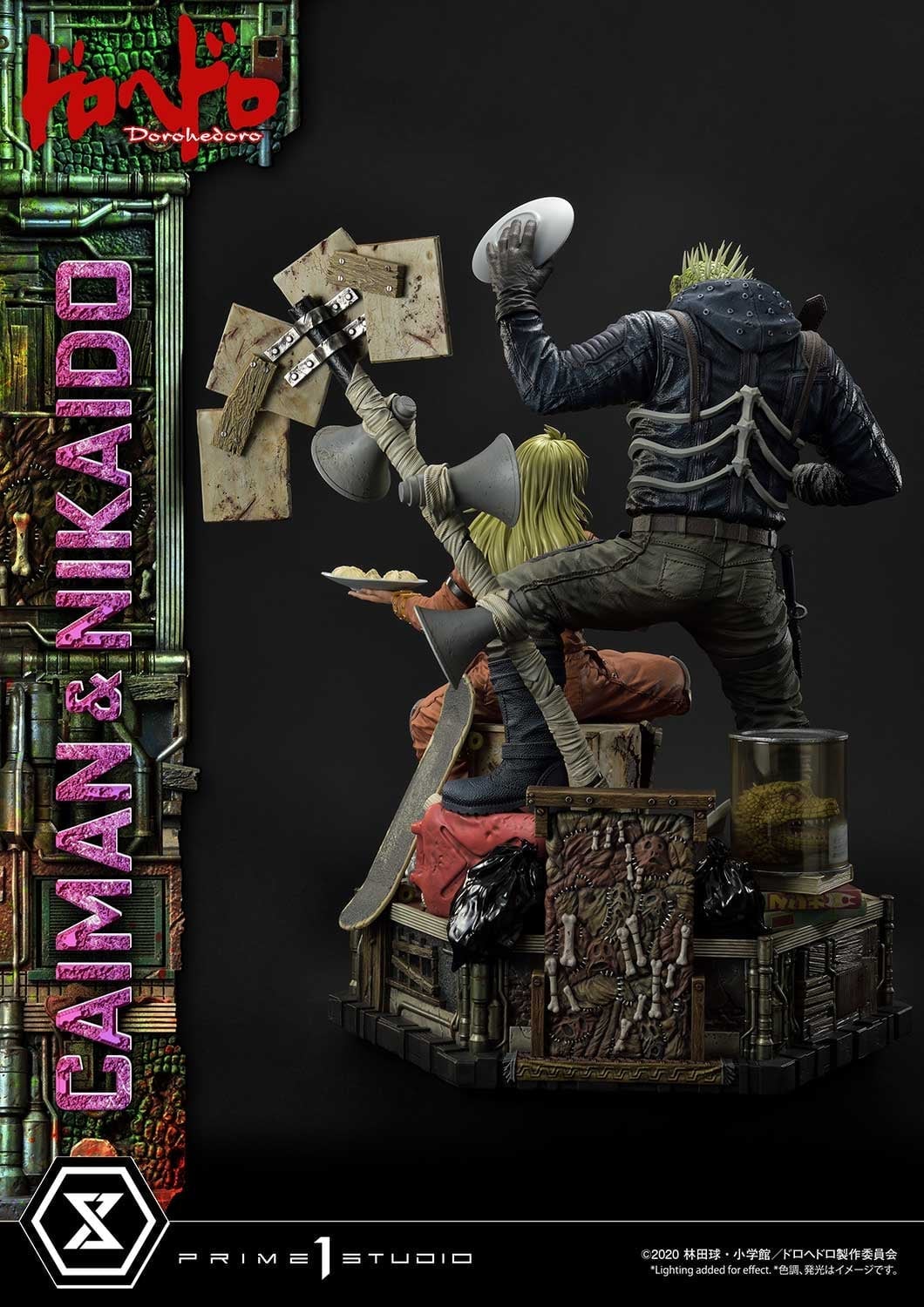 [สั่งจอง]Prime 1 Studio 1/4 : Caiman & Nikaido (Dorohedoro)