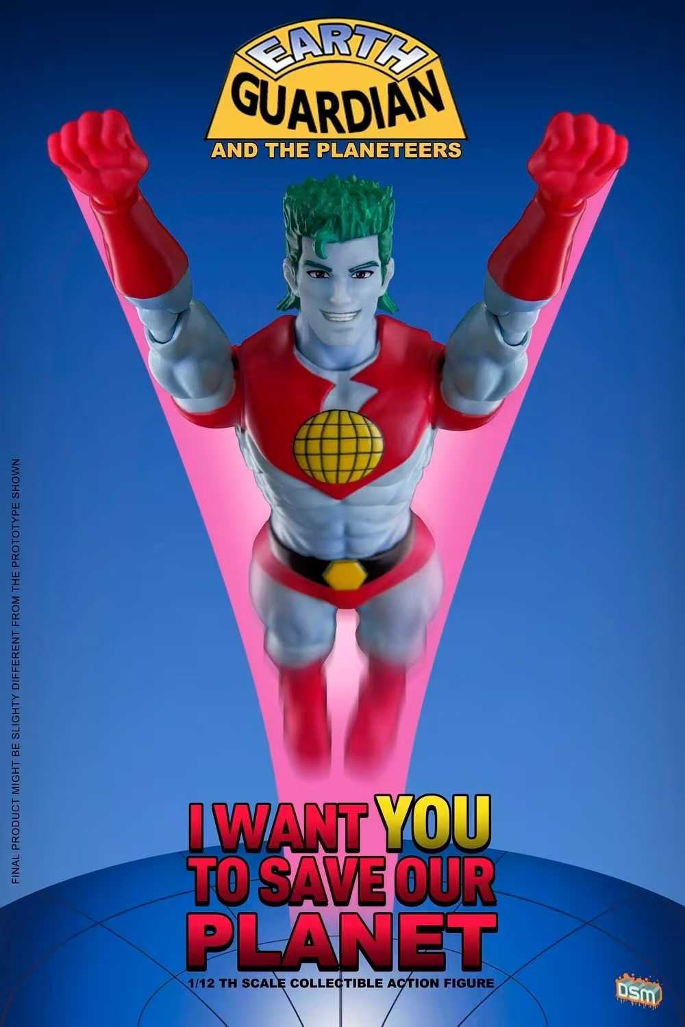[สั่งจอง] Dasin Model 1/12 : Captain Planet