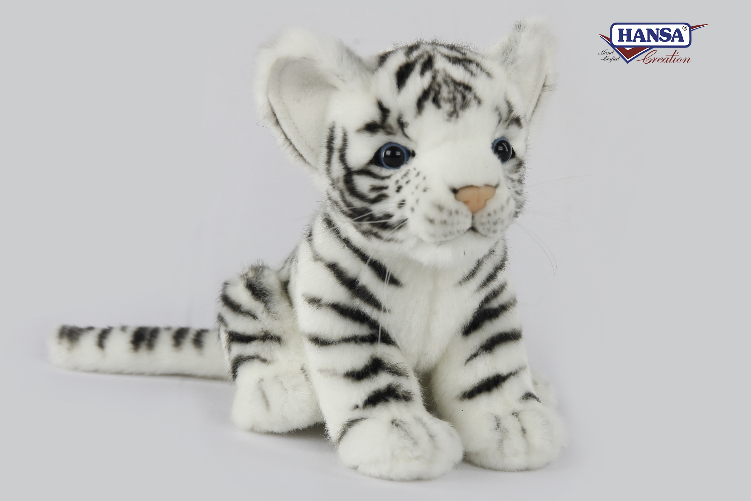 7287 Tiger Cub White 17 cm.L