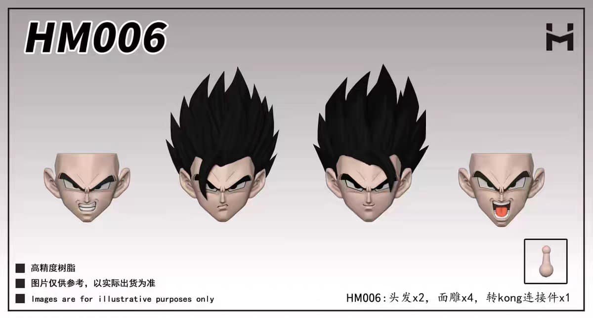 [สั่งจอง]HM Custom 1/12 : Head