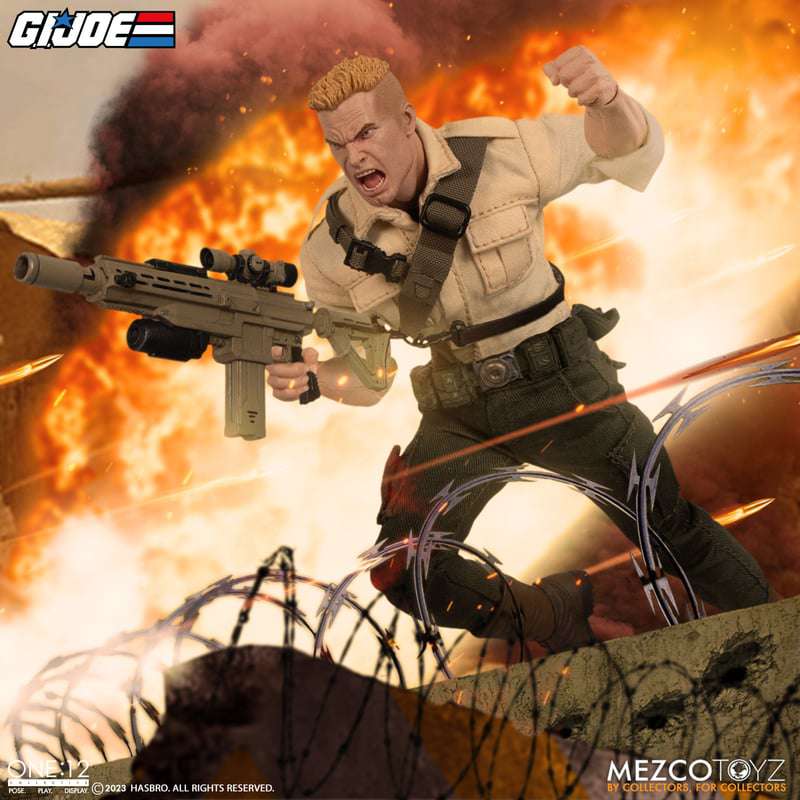 [สั่งจอง]Mezco toyz One:12 Collective G.I.Joe - Luke Deluxe Edition