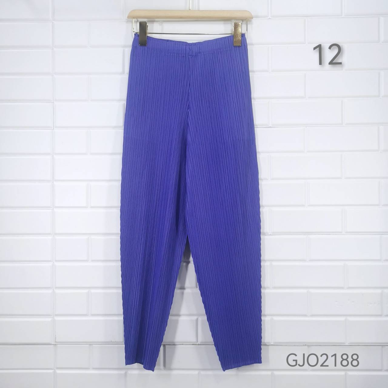 ยาว 34นิ้ว!! 2MUAY รุ่น GJO2188 กางเกงผู้หญิง กางเกงอัดพลีทคุณภาพ 12สี FREE SIZE CASUAL FIT PLEATES PANTS