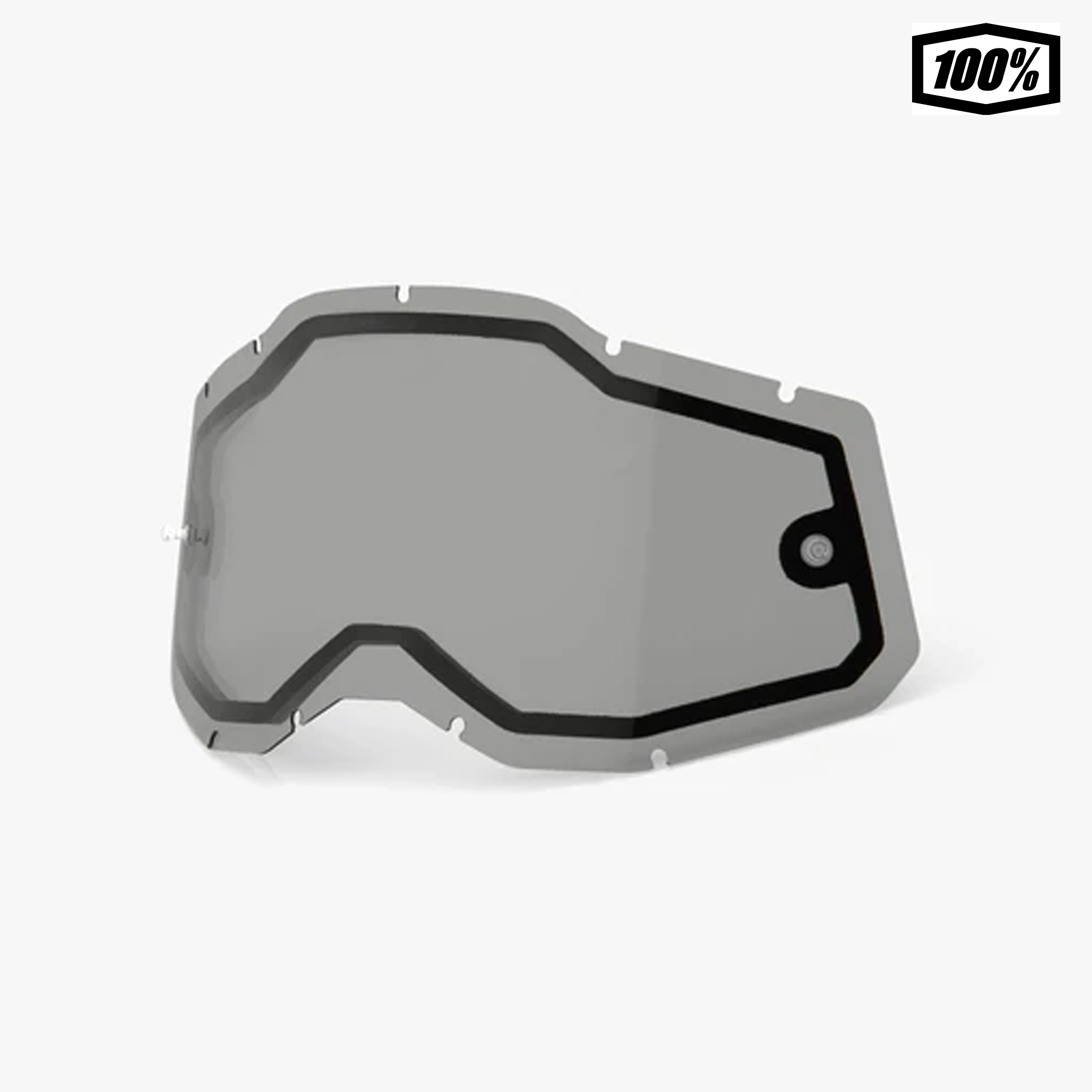 เลนส์แว่น 100% กันฝ้ารุ่น Racecraft2/Accuri2/Strata2 - Smoke Lens