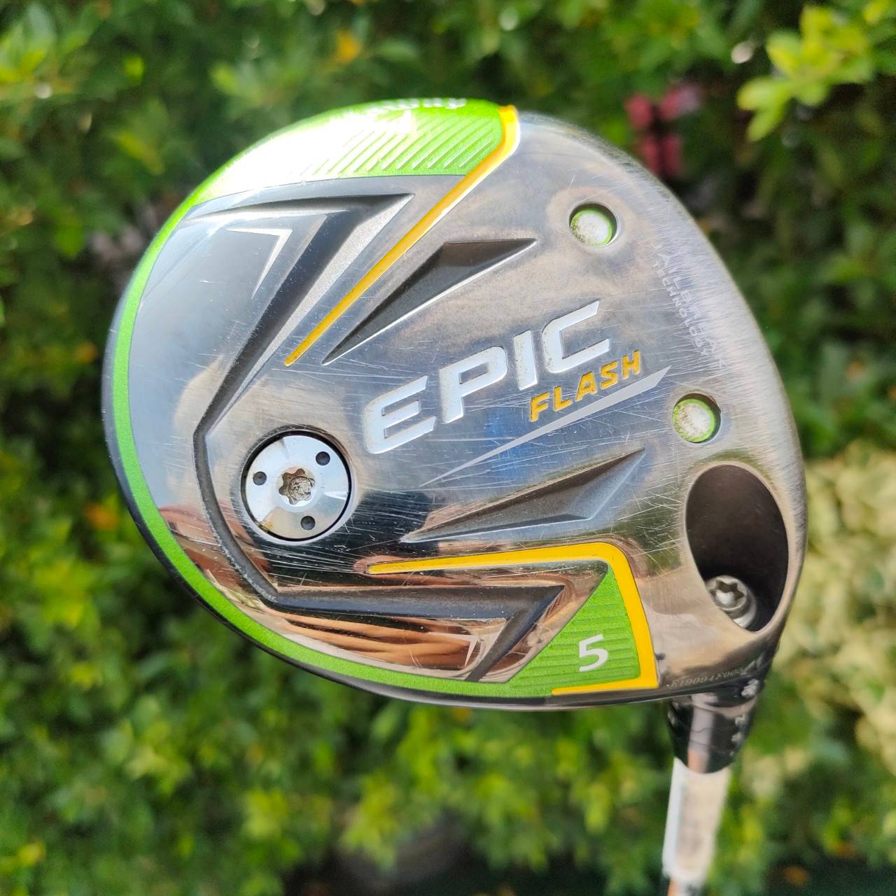 FW5 CALLAWAY EPIC FLASH องศา 18 ก้าน FUJIKURA SPEEDER 569 EVOLUTION V FLEX S มาพร้อม COVER เดิม ตีดีมาก!! ไม้กอล์ฟมือสอง ของแท้ BY NakaraLuxurious
