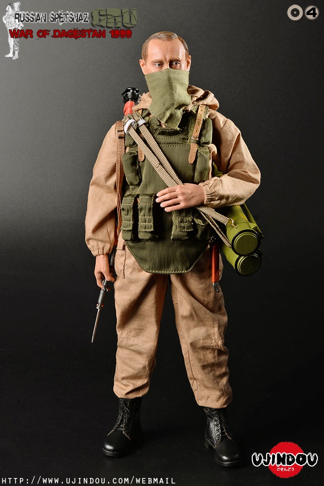 [สั่งจอง]UJINDOU UD9004 1/6 : RUSSIAN SPETSNAZ GRU WAR OF DAGESTAN 1999