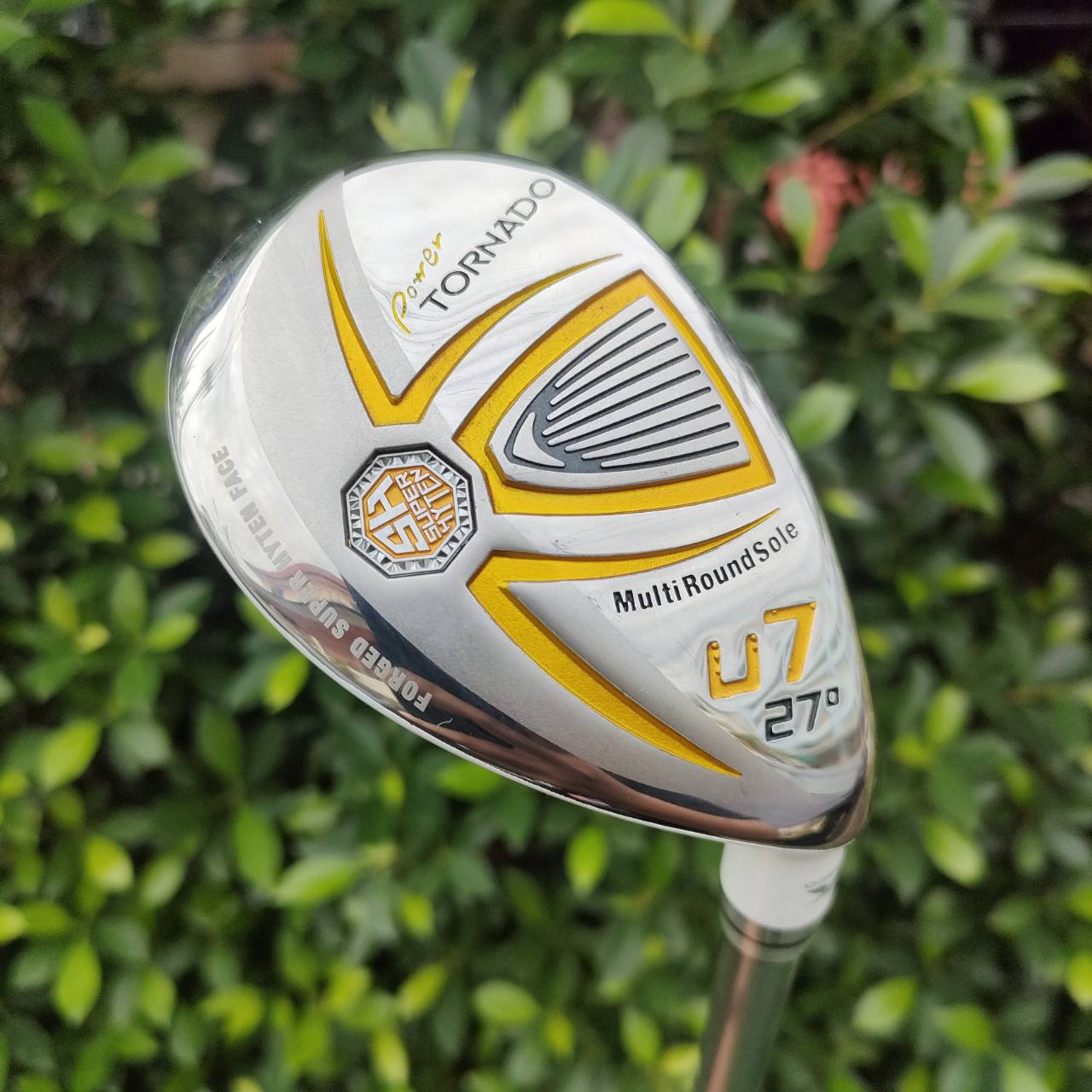 UT - WEDGE KASCO POWER TORNDO องศา 27 ก้าน STABIL SHAFT FLEX R หน้าไม้ SUPER HYTEN เป็นก้านอ้วน คอนเซ็ปตีแม่น เหมือนจับวางในระยะไกล และยังตกหยุดเหมือนตี WEDGE โหดจริงๆครับ