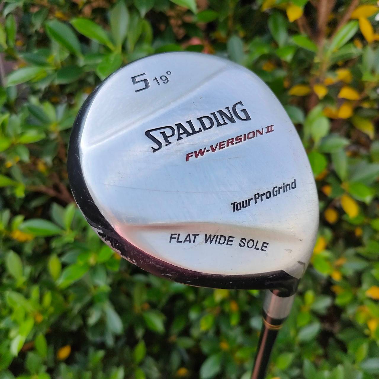 FW5 SPALDING TOUR PROGRIND ก้าน VERSION II FLEX S องศา 19 หัวลักษณะแบน ตีลูกลอยง่ายครับ