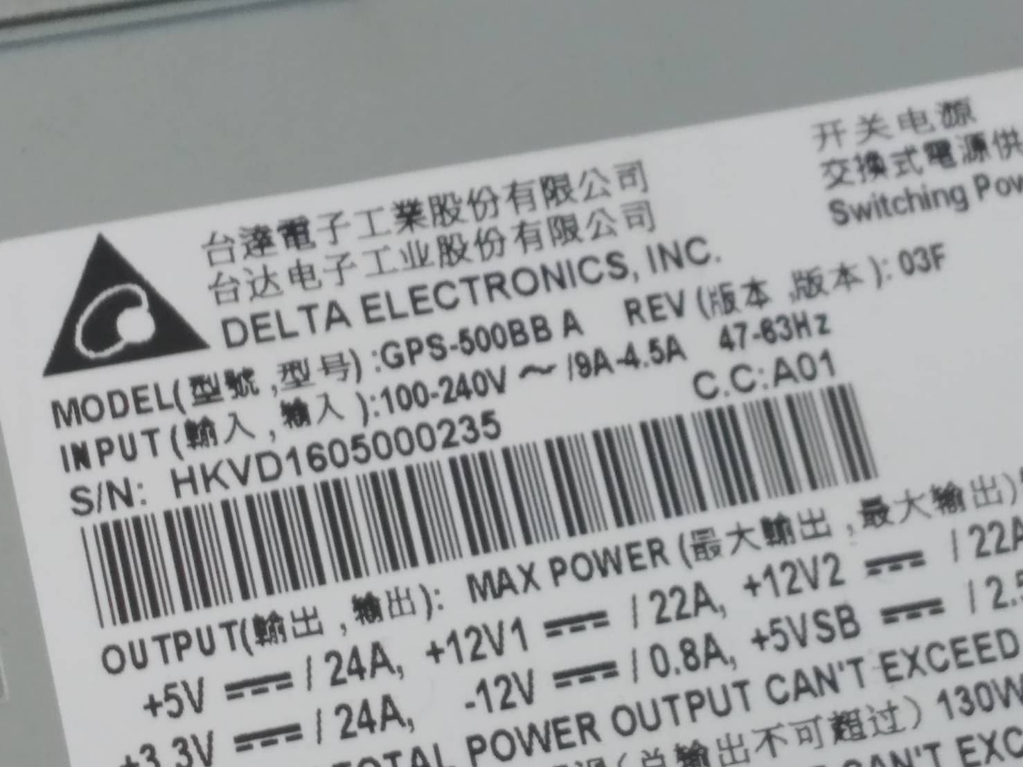 Psu for synology rs2416 rx1217 ds2411 dx1211, ds3612xs, ds3611xs. ps2 +24 +20 +