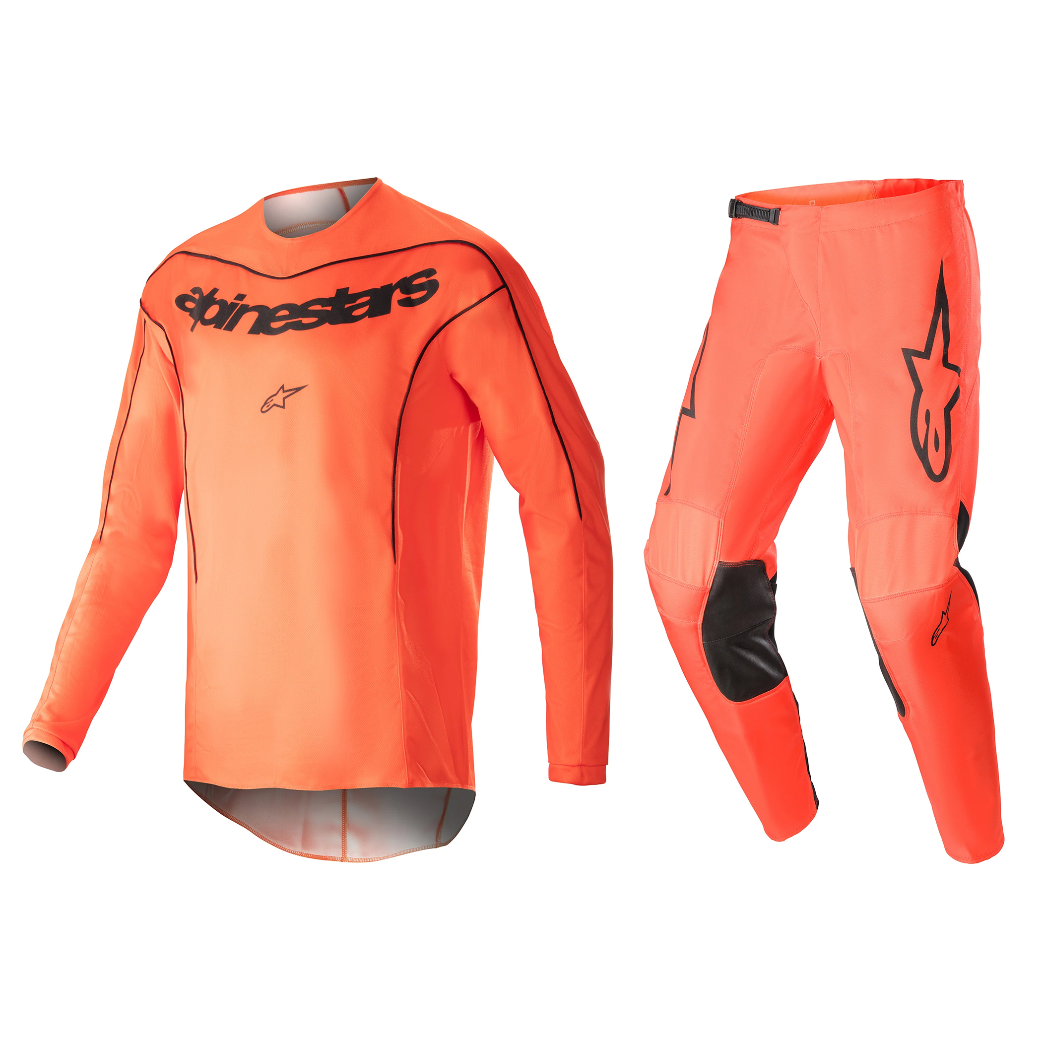 ชุด Alpinestars 2023 Fluid Lurv - Hot Orange/Black