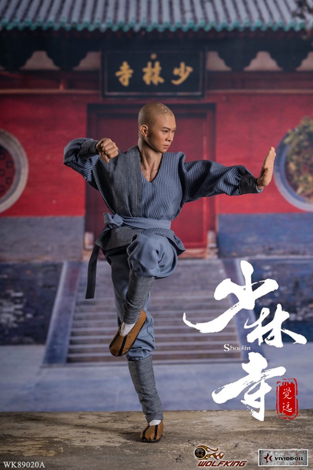 [สั่งจอง] WOLFKING (WK89020A) :1/6 Shaolin Temple - Jueyuan