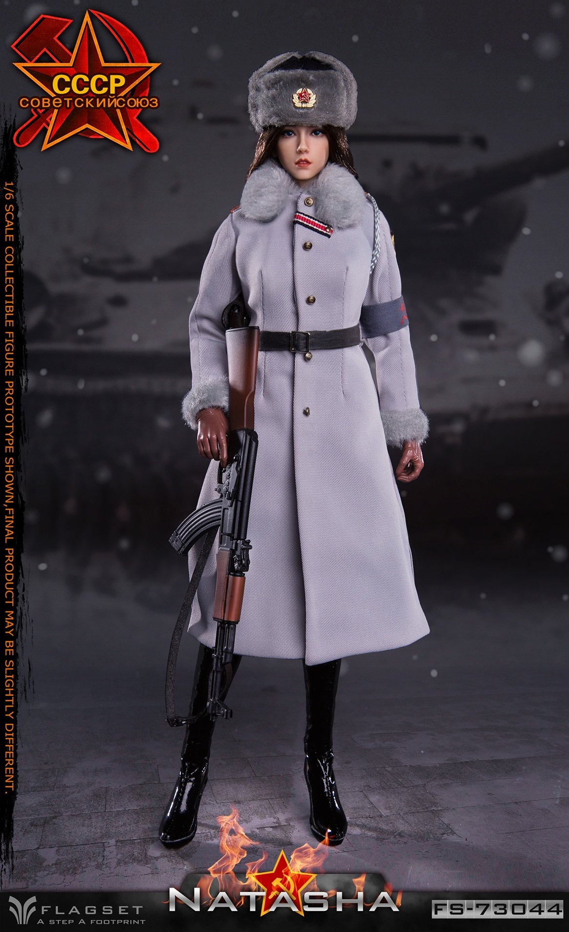 [สั่งจอง]FLAGSET FS73044 1/6 : Red Alert - Soviet Female Officer 2.0 - Natasha