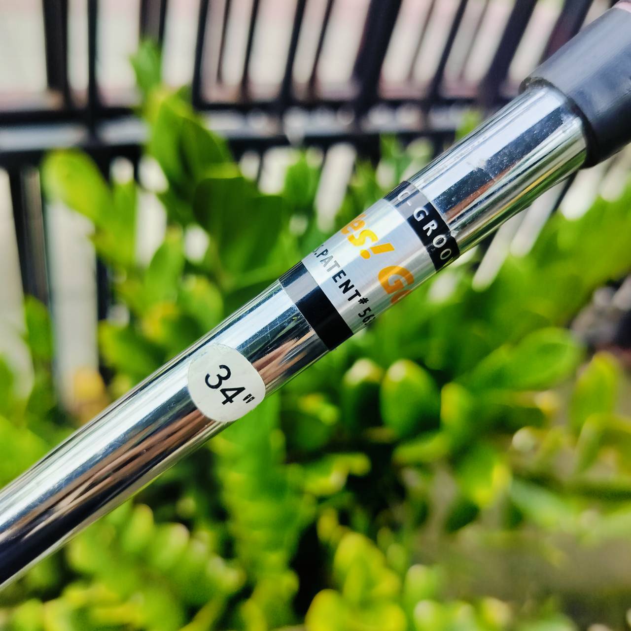 PUTTER YES TIFFANY C-GROOVE SWASH DES. ยาว 34 นิ้ว สวยๆแบบนี้หายาก GROOVE หน้าสัมผัสที่เป็นสุดยอด ไม้กอล์ฟพรีเมี่ยมญี่ปุ่นมือสอง ของแท้ By NakaraLuxurious