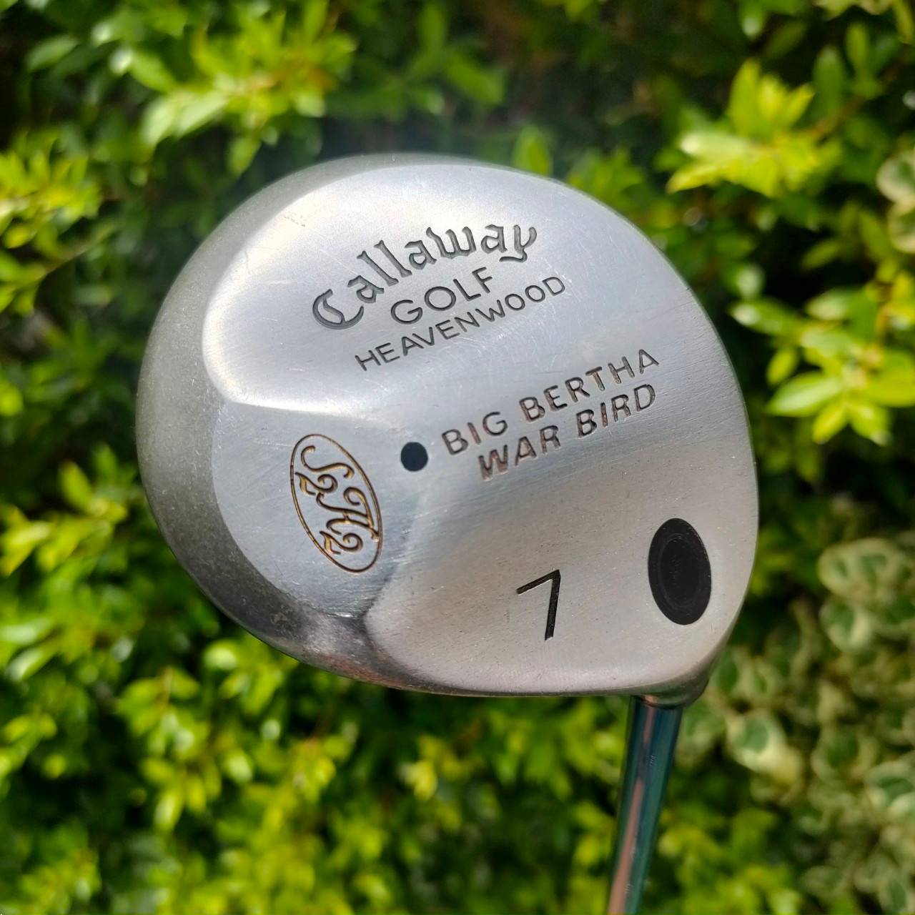 FW7 CALLAWAY BIG BERTHA WAR BIRD เป็นตัว HEAVEN WOODS ตีแทนเหล็กยาว ตีง่ายมากๆ เป็นไฮบริดยุคแรก ซึ่งจะตีง่าย มากกว่าไฮบริดในปัจจุบันมาก และตรงกว่ามาก เหนื่องจากเป็น FW จะ MOI สูงมากๆ