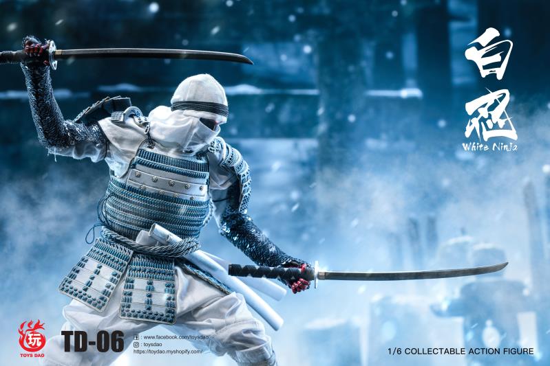 [สั่งจอง] Toys Dao TD-06 1/6 : White Ninja