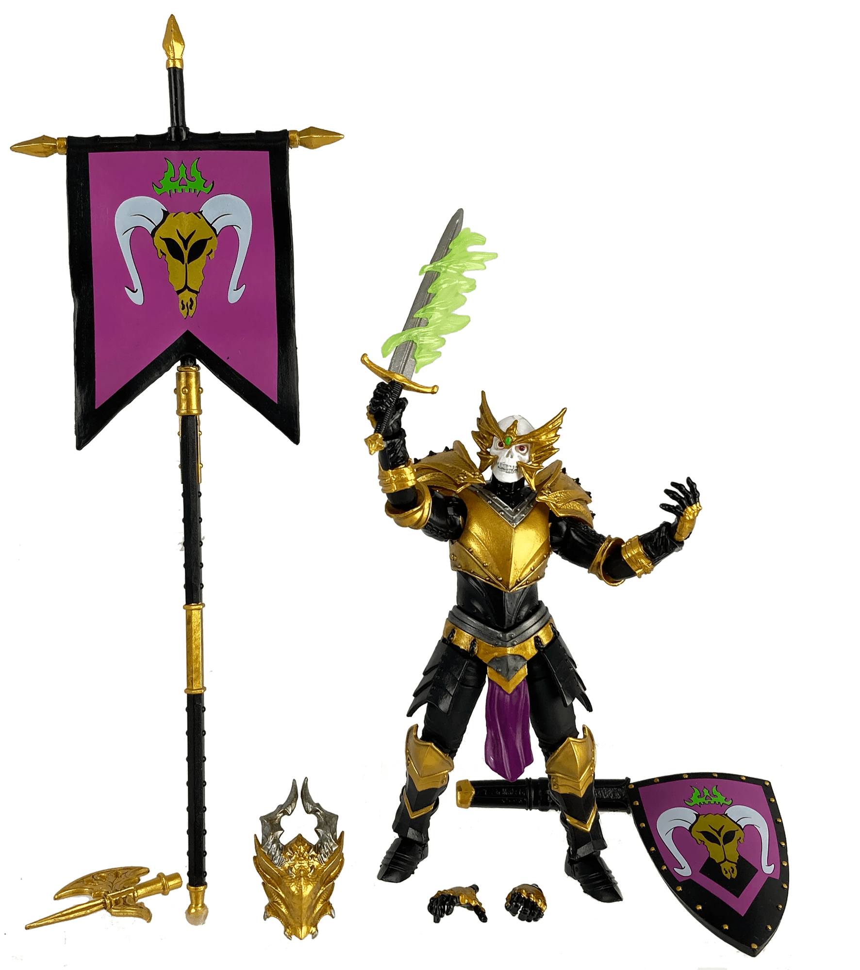 [พร้อมส่ง] Boss Fight Studio 1/18 - KING OF ASPERITY (อัศวินเกราะทอง)