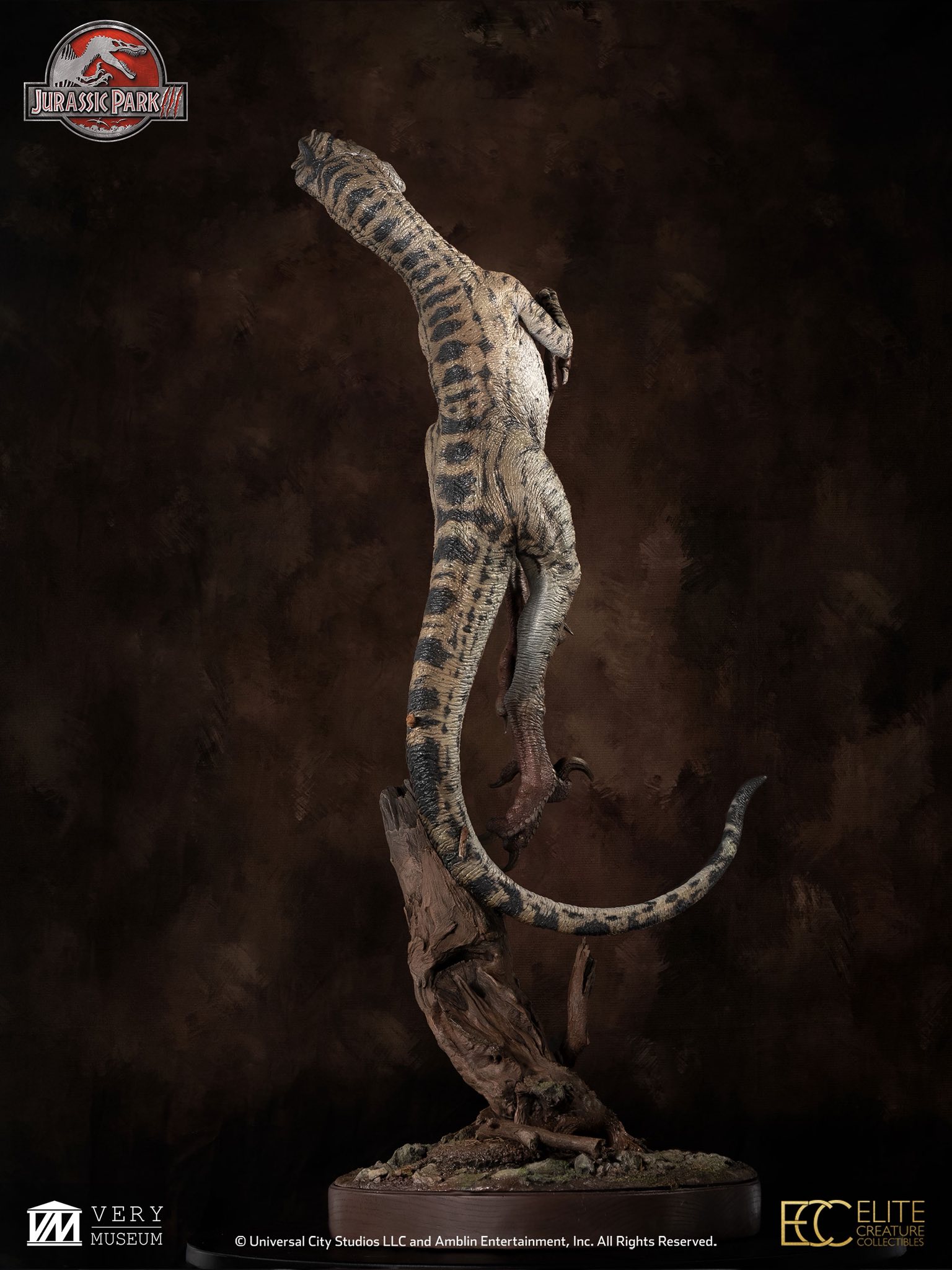 [สั่งจอง] ECC : Female Velociraptor "White Queen" Maquette (JP3)