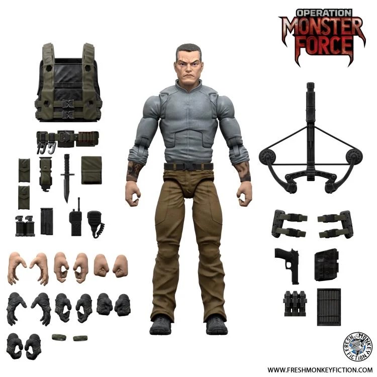 [พร้อมส่ง] FRESH MONKEY FICTION 1/12 : OPERATION - MONSTER FORCE [Wave1] 003 : Van Helsing