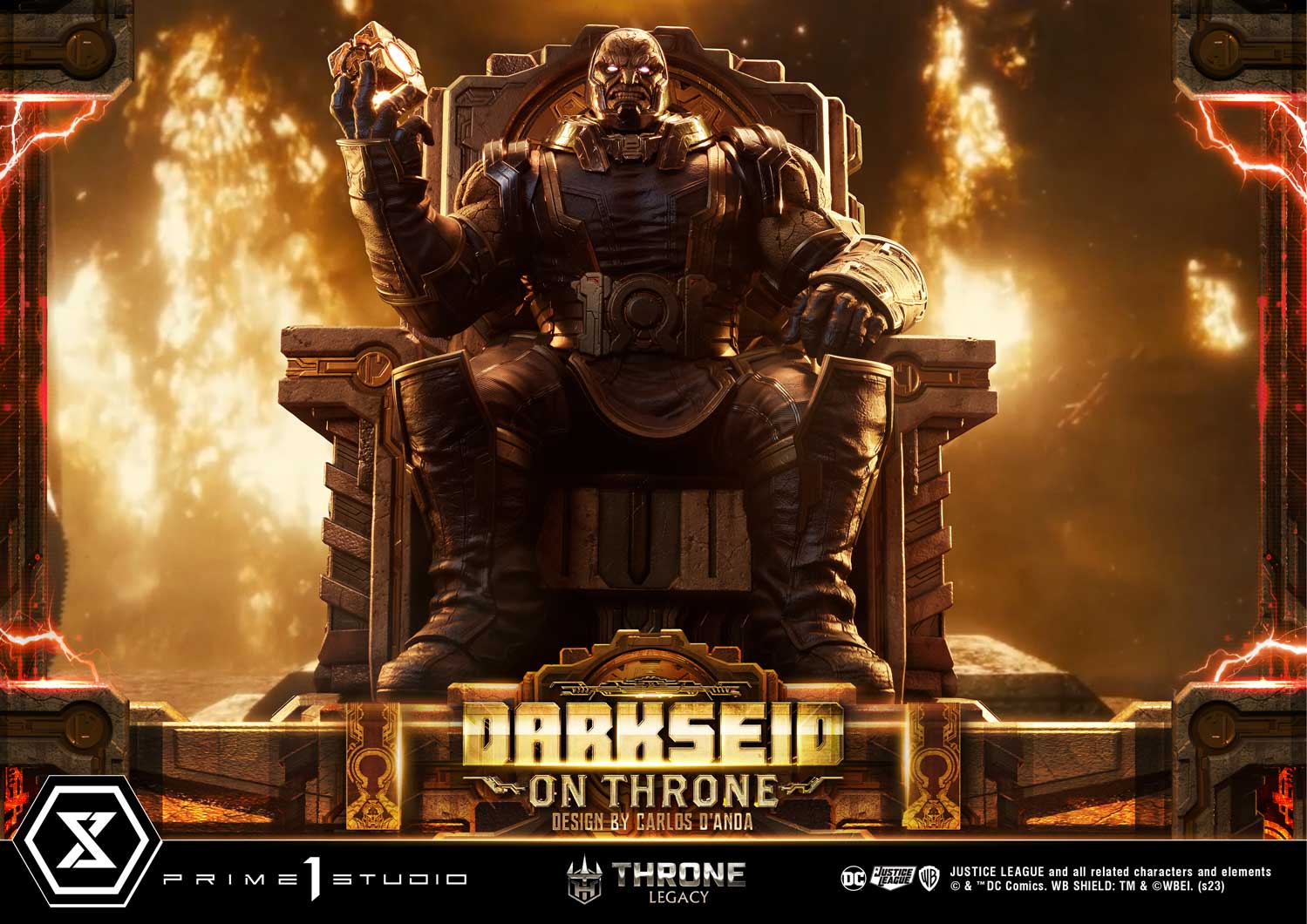 [สั่งจอง] Prime 1 Studio : Darkseid on Throne (Design by Carlos D'Anda)