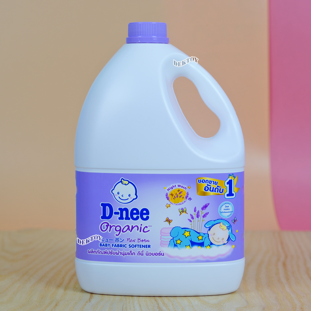 D-nee ดีนี่ น้ำยาปรับผ้านุ่มเด็กดีนี่นิวบอร์น 2800 มล. ม่วง