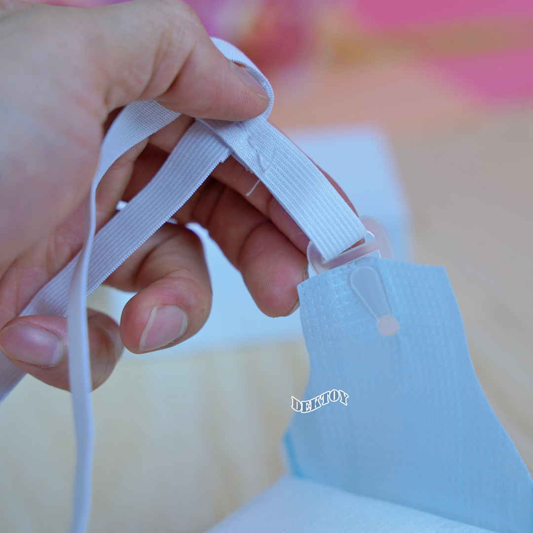 ผ้าอนามัยแบบห่วงพร้อมสายคาดแพ็ค10ชิ้น 1 ห่อ