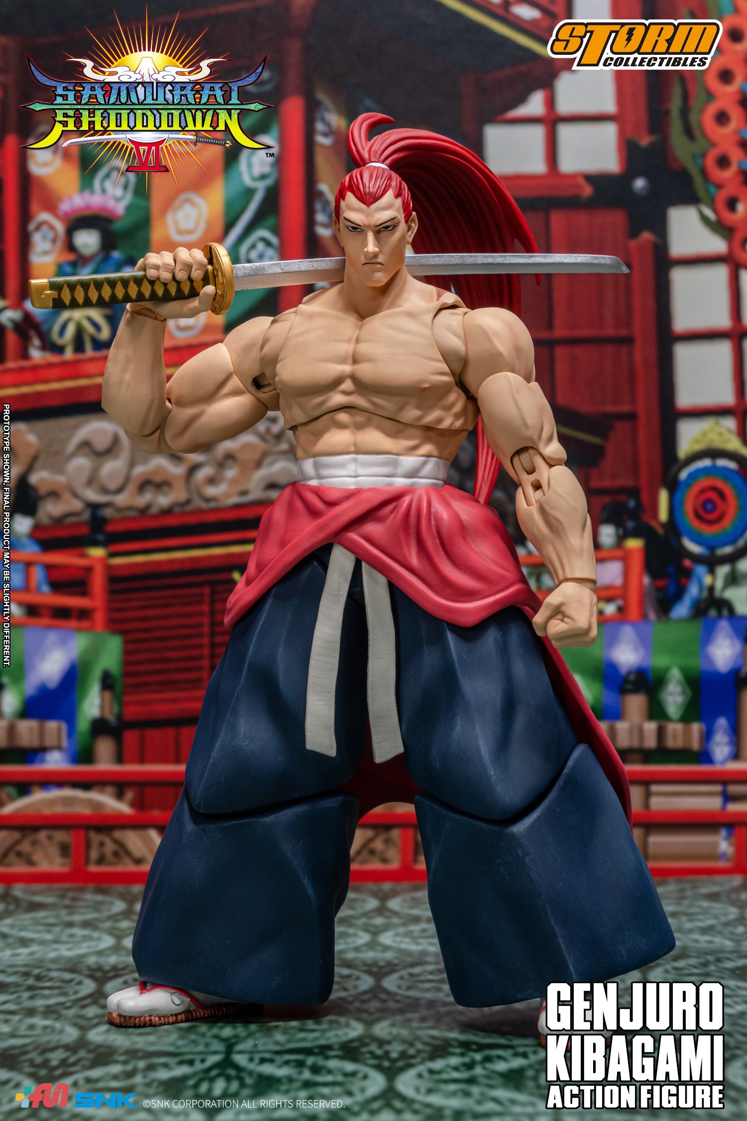 [พร้อมส่ง] Storm Toys SNSS04 1/12 : GENJURO KIBAGAMI