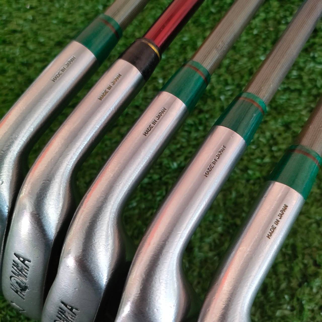 ** ไม้กอล์ฟสำหรับผู้หญิง ** ชุดเหล็ก HONMA LB606 NEW H&F มีเหล็ก 6,7,8,9,SW ก้าน SUPER LIGHT CAVITY SPECIAL ** ก้านระดับ 1 ดาว ** ไม้กอล์ฟมือสอง ของแท้ BY NakaraLuxurious