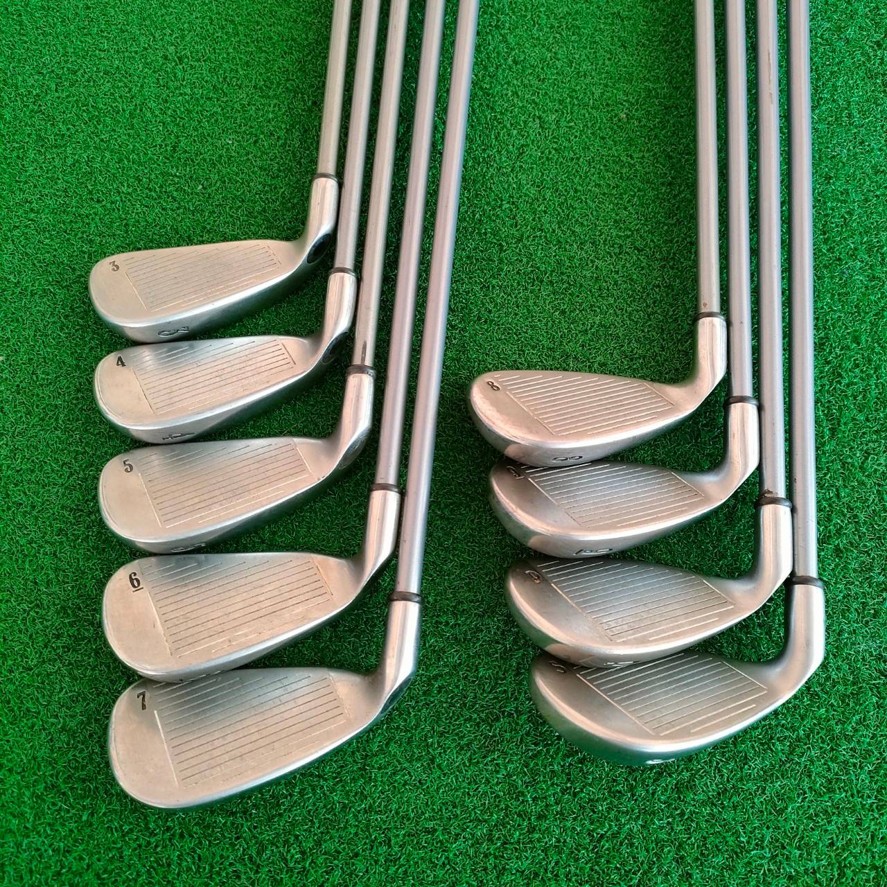 ชุดเหล็ก CALLAWAY STEELHEAD X-14 เหล็กครบ 3-9 เเละ PW SW ก้าน STEELHEAD X-14 FLEX R ก้านแบบเจาะทะลุ ได้ฟีลลิ่ง