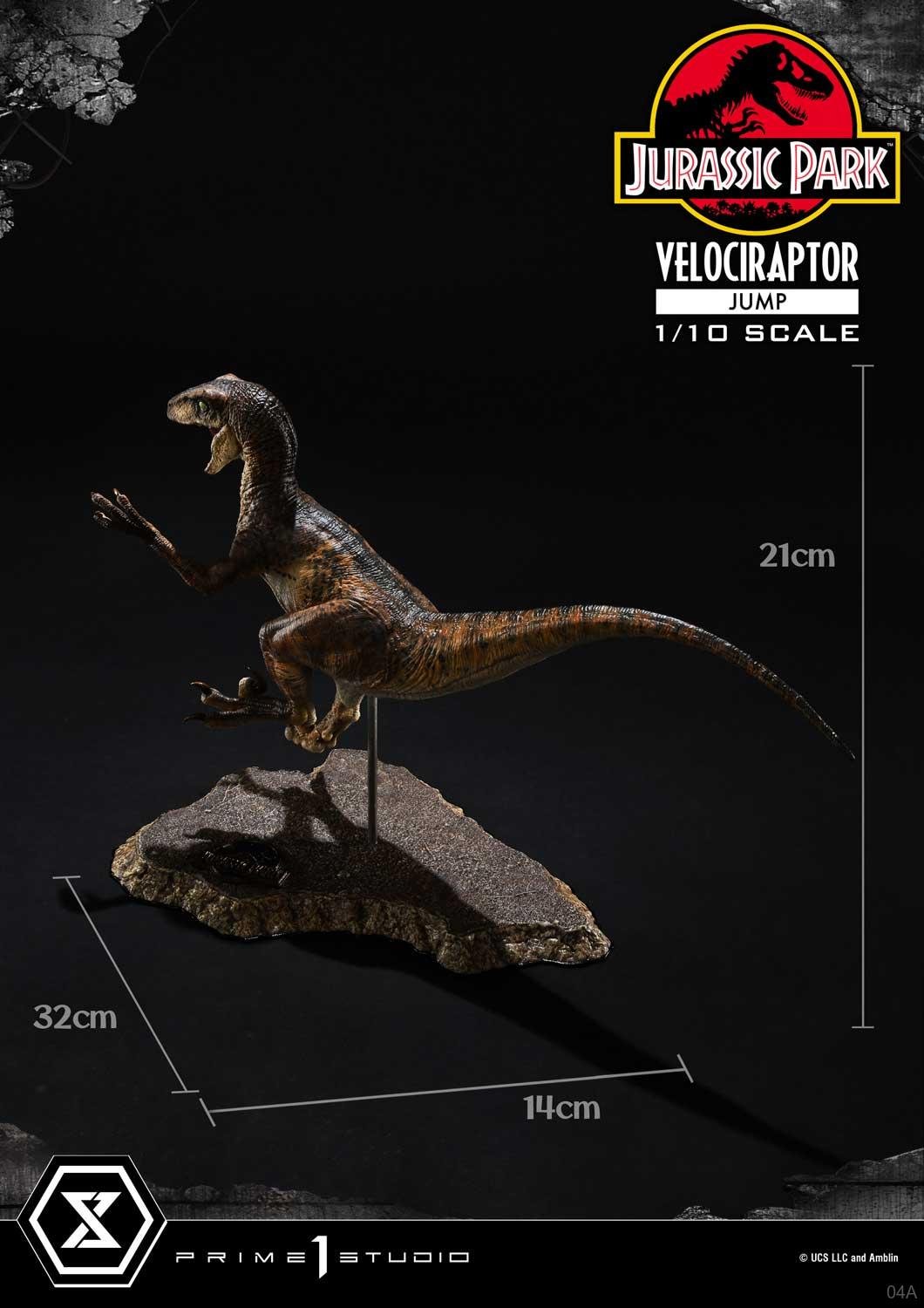[สั่งจอง] Prime 1 Studio PCFJP-06 : Velociraptor Jump (Jurassic Park)