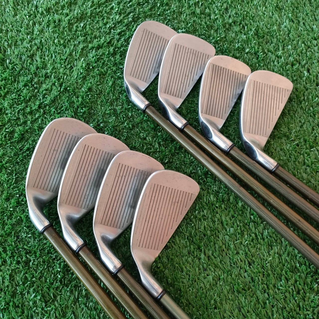 ชุดเหล็ก CALLAWAY PAT PEND USA มีเหล็ก 3-9 เเละ PW ก้าน RCH 60 FLEX R เหล็กก้สนเจาะทะลุ ฟิลลิ่งดีสุดๆ ผมงาน ระดับมาสเตอร์พีช ของแบรนด์ Callaway