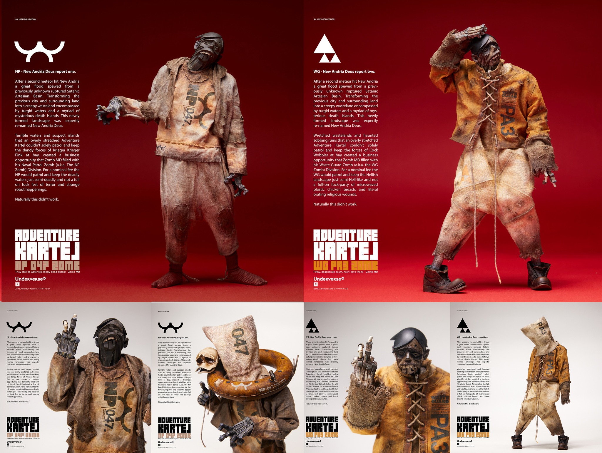 [สั่งจอง] Underverse 12" : Adventure Kartel