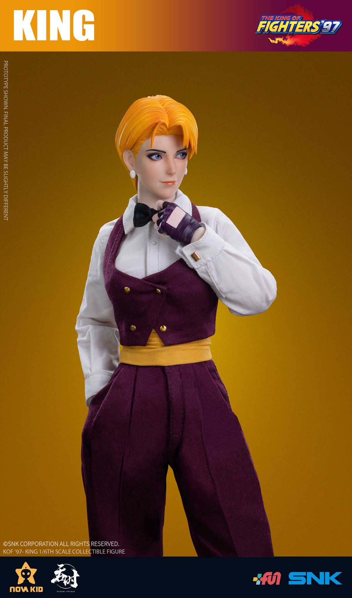 [สั่งจอง] TUNSHI STUDIO TS-XZZ-006 1/6 : SNK - THE KING OF FIGHTERS '97 – KING