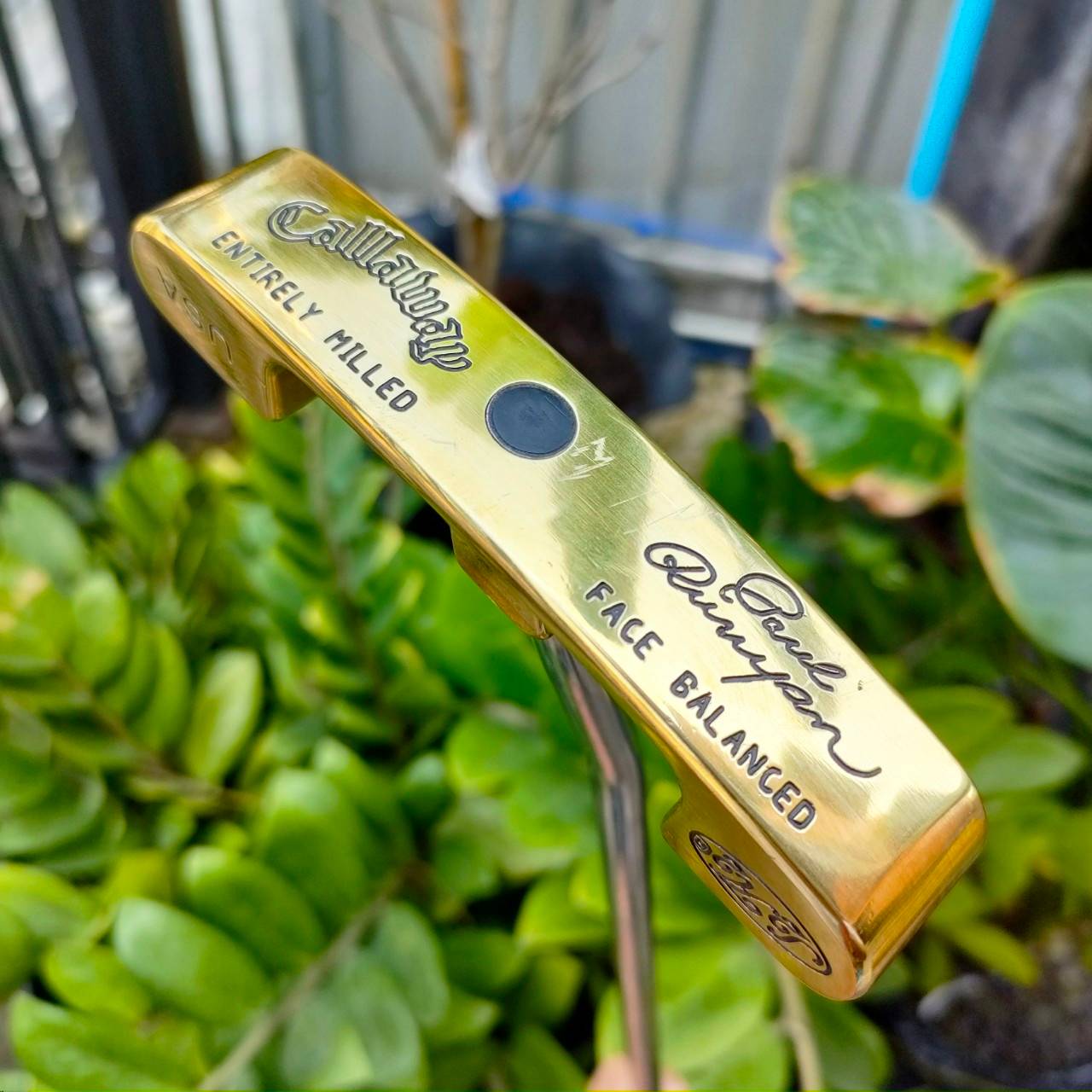 Callaway Paul Runyun Entirely Milled S2H2 ความยาว 34 นิ้ว พัตเตอร์ในตำนาน ก้านเสียบเจาะทะลุ ตรงกลางพัตเตอร์ และทำบล๊านซ์ ซ้าย ขวาได้ดีมาก ไม้กอล์ฟพรีเมี่ยมมือสอง By NakaraLuxurious