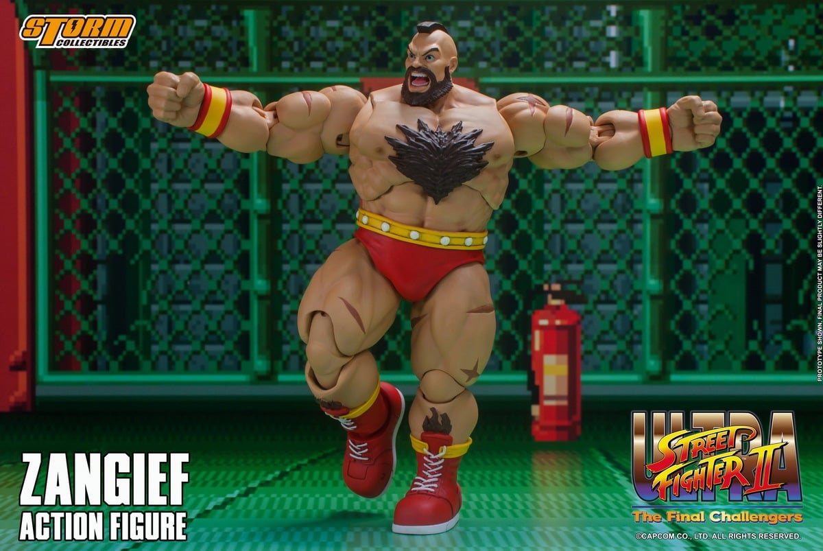 [สั่งจอง]Storm Toys CPSF22 1/12 : ULTRA STREET FIGHTER II - ZANGIEF