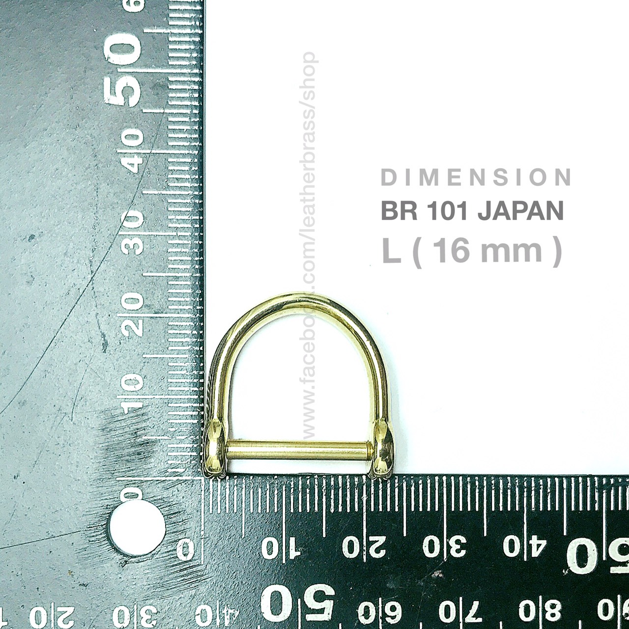 BR101 JAPAN เครื่องประดับกระเป๋า อะไหล่กระเป๋า**ราคาต่อชิ้น** อะไหล่ทองเหลือแท้ อุปกรณ์งานหนัง leatherbrass