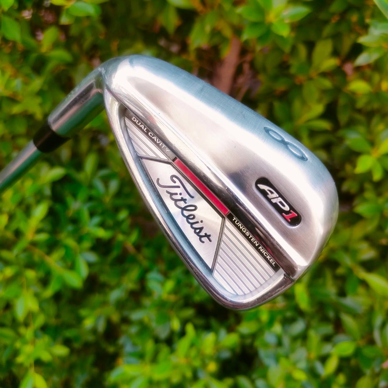 **ไม้กอล์ฟสำหรับท่านที่ถนัดซ้าย** ชุดเหล็ก TITLEIST AP1 DUAL CAVITY TUNGSTEN NICKEL มีเหล็ก 4-9 เเละ PW ก้าน N.S.PRO ZELOS 8 FLEX R ไม้กอล์ฟมือสอง ของแท้ BY NakaraLuxurious