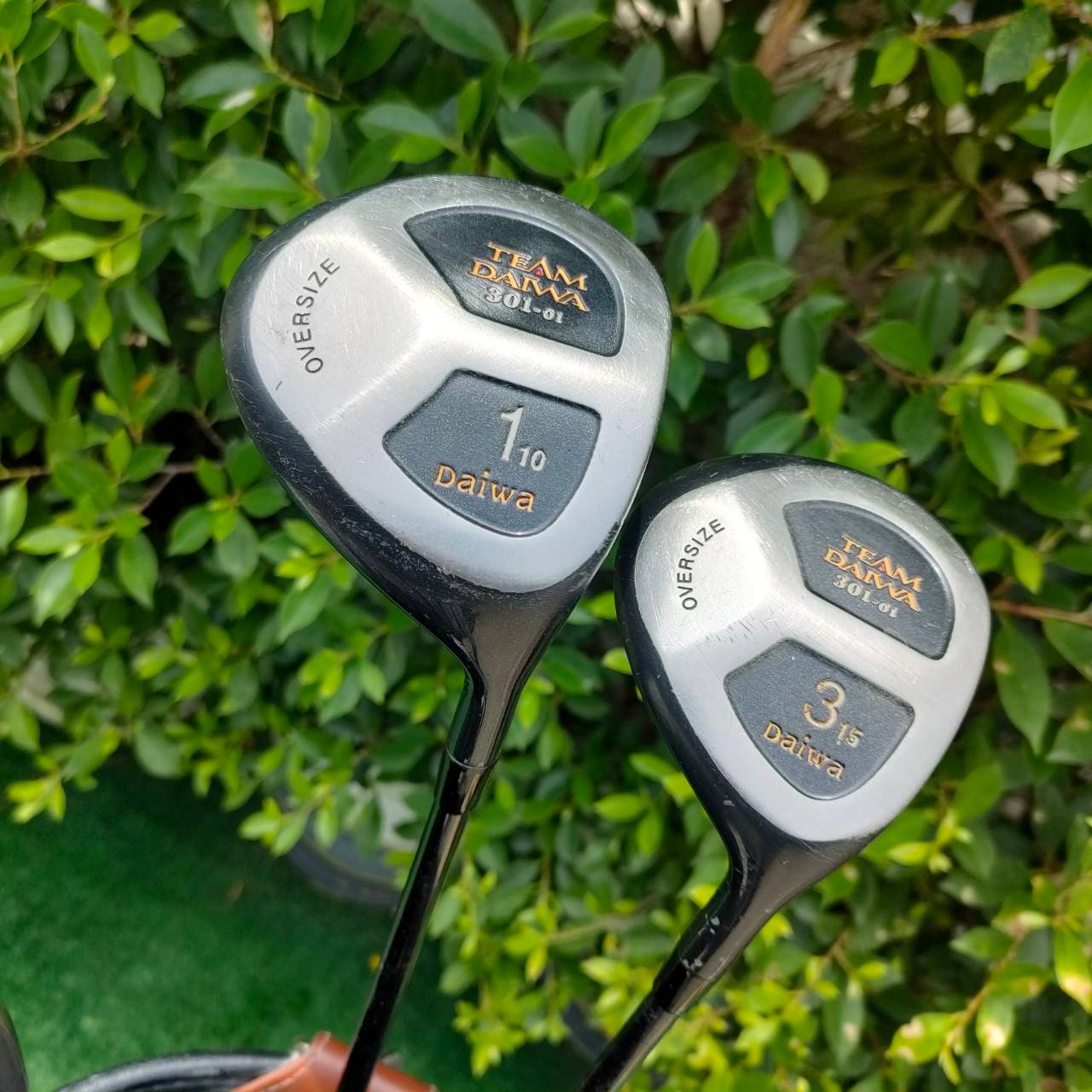 FULLSET DAIWA TEAM DAIWA 301-01 ทั้งชุดประกอบด้วย หัวไม้ 1 , 3 ก้าน DAIWA TR-VII FLEX R ชุดเหล็ก 4-9 เเละ PW SW PUTTER DAIWA พร้อมถุงกอล์ฟ พร้อมออกรอบได้เลยนะครับ
