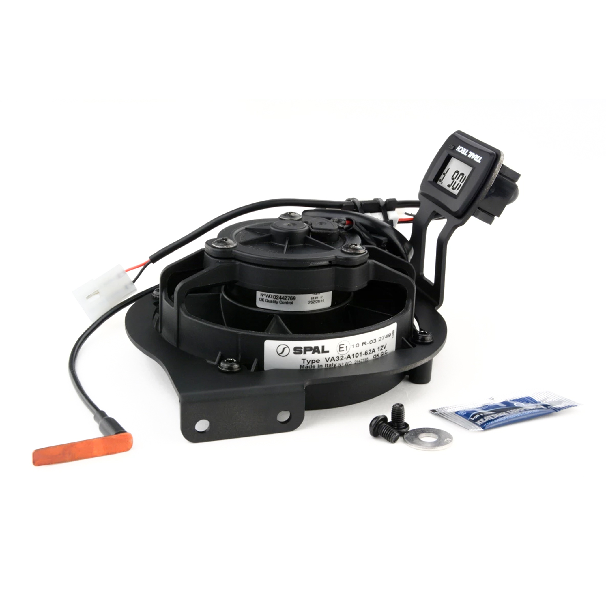 พัดลมหม้อน้ำ Trail Tech Fan Kit Radiators - CRF250R/RX 2018-2021, CRF450R/RX 2017-2020