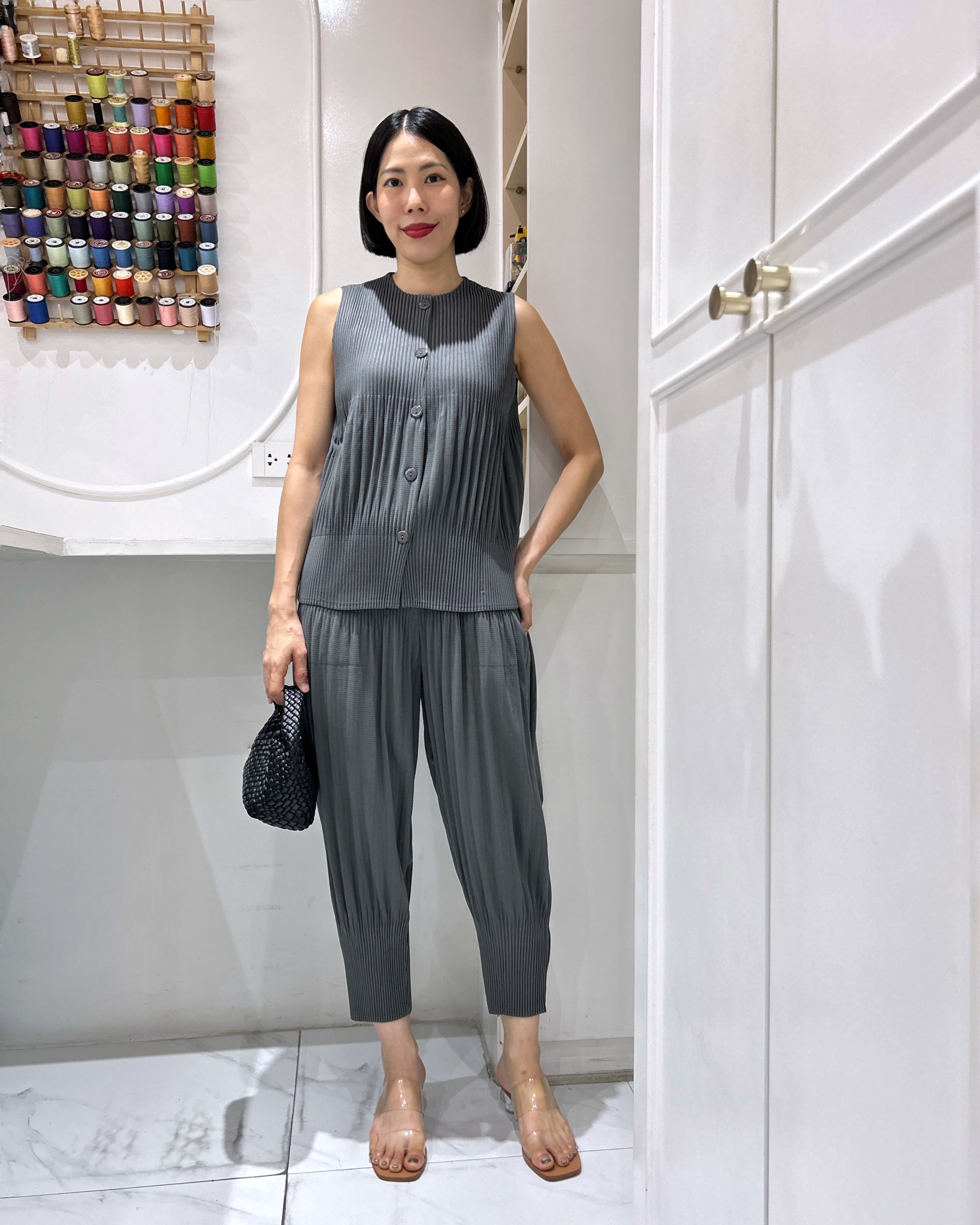 2MUAY รุ่น GA67812 / GA8746 THICK FUFFY PLEATED SET 8 สี FREE SIZE