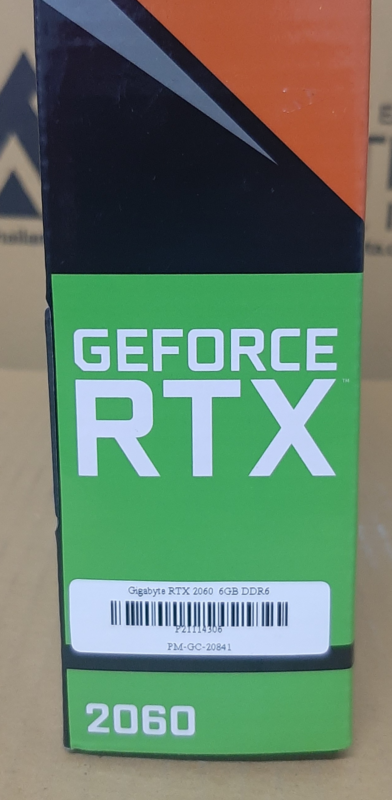ประกันหมดจากศูนย์เดือน12 ปี2021 VGA (การ์ดแสดงผล) GIGABYTE GEFORCE RTX 2060 OC 6G มือสอง มีกล่อง ประกันร้าน 1 เดือน